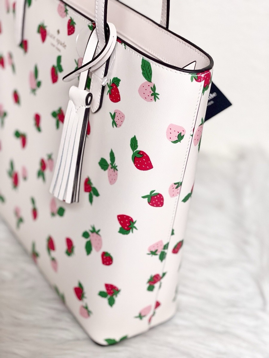 セール☆kate spade Janaトスストロベリートップジップトート セール☆kate spade Janaトスストロベリートップジップトート