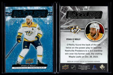 2023-24 Upper Deck Extended Series Blue Dazzlers #DZ-104 Roman Josi