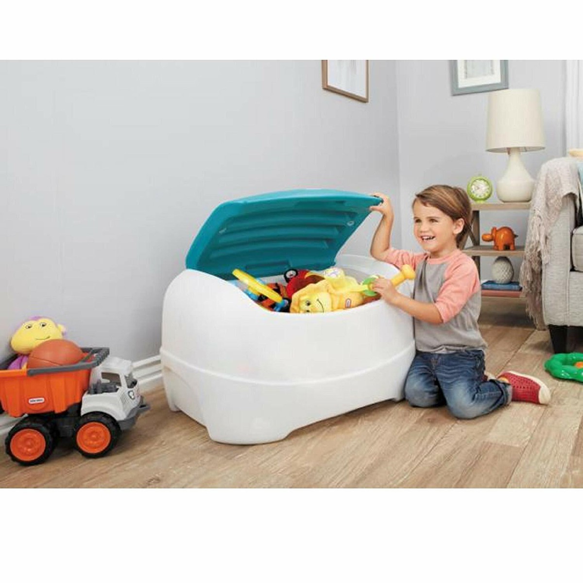 Toy Box Organizer Kids Storage Chest Furniture Indoor Outdoor