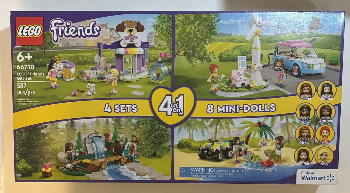 LEGO 66710 Friends 4 in 1 Gift Set - Sets 41443, 41677, 41691