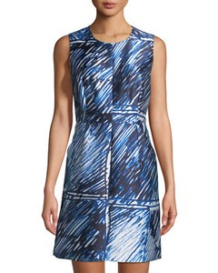 milly scribble print dress