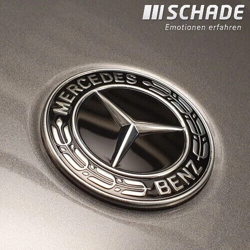 Original Mercedes Firmenzeichen Stern Motorhaube Plakette Emblem 