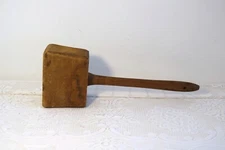 Primitive Antique Wood Mallet Masher Rustic Farmhouse Country Handmade 12" Long