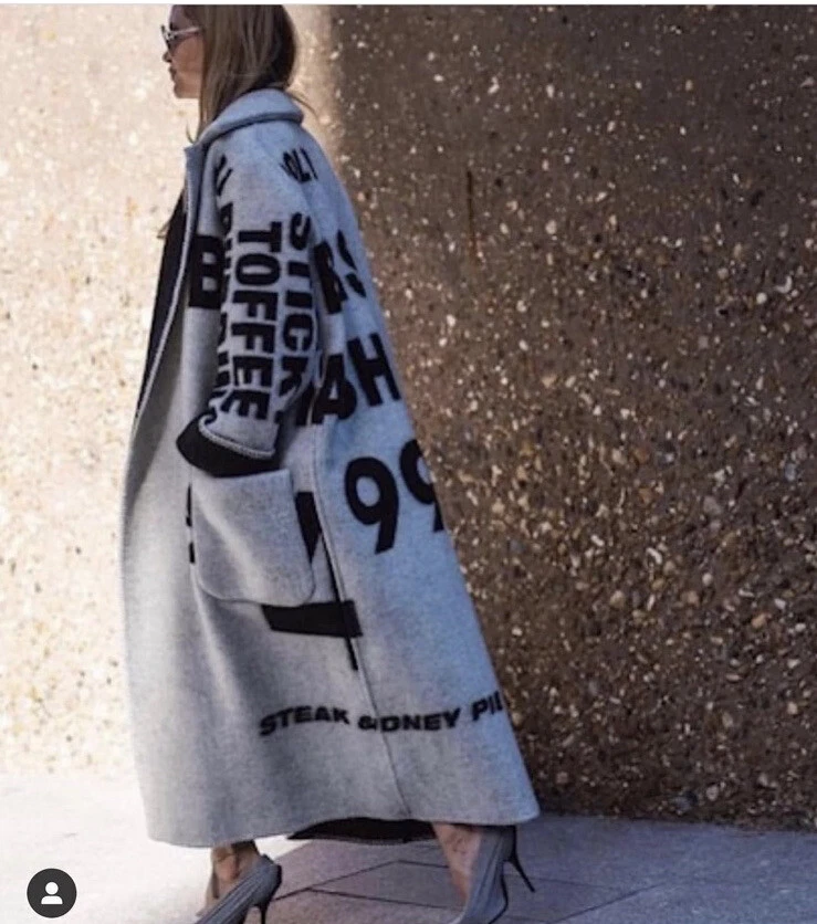 Celine store blanket coat