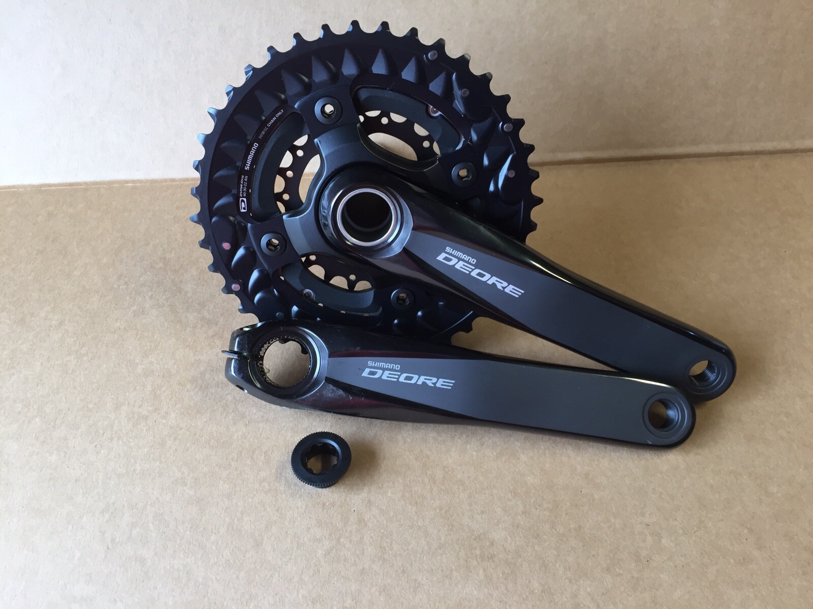 shimano deore triple crankset 10 speed