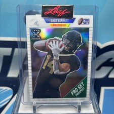 2021 Leaf Metal, SAGE SURRATT RC 1/1🔥🔥🔥 Pro Set Rookie Proof - 1 of 1