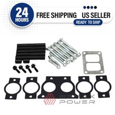 Upgraded New Exhaust Manifold Mounting Kit For Cummins Isx Cm570 With T6 Flange Upgraded New Exhaust Manifold Mounting Kit For Cummins Isx Cm570 With T6 Flange