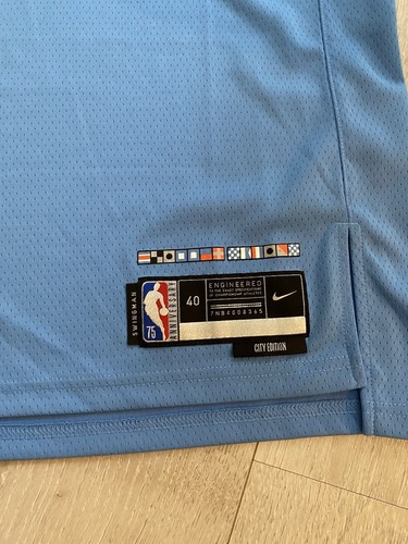 Jersey Nike City Edition Kawhi Leonard S Los Angeles Clippers + En Perfil - Imagen 6 de 7
