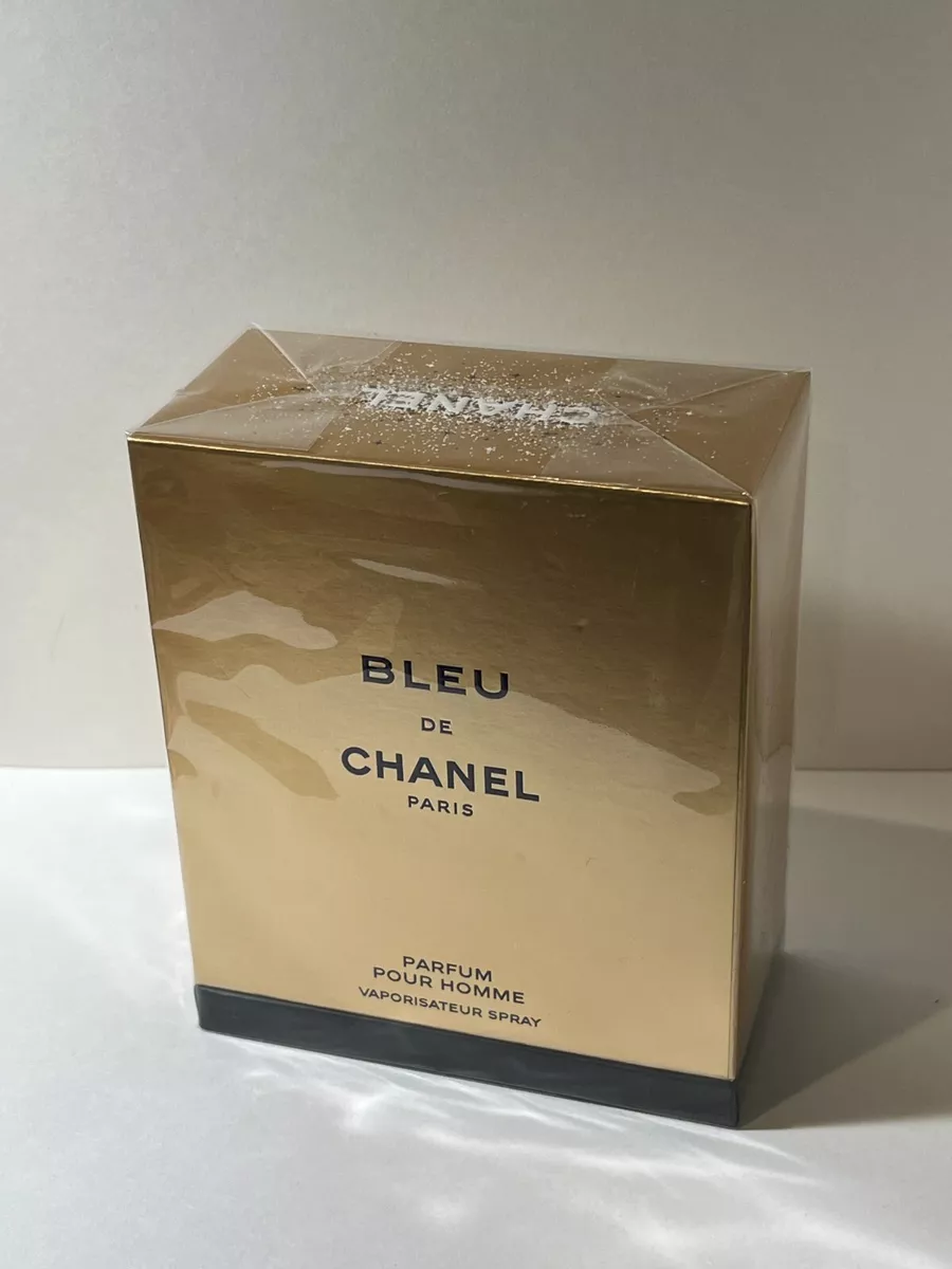 Chanel Bleu De Chanel Parfum Spray For Men 3.4 oz Limited Edition NEW SEALED