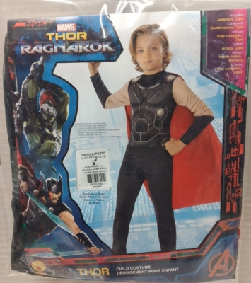 COSTUME THOR RAGNAROK 8-10 ANNI