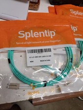 2M 6FT LC to LC OM3 10Gbps Duplex 50/125 Multi Mode Fiber Optic Optical Cable