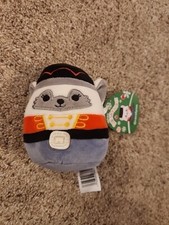 Squishmallows Christmas Gracelynn the Arctic Fox Nutcracker 5" Soft Plush New