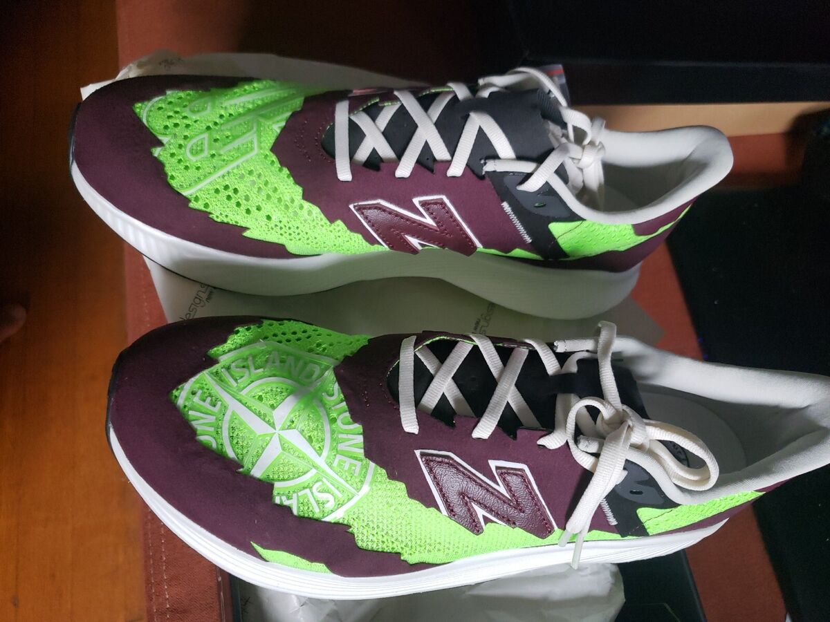 New Balance Stone Island FuelCell RC Elite V2 Green White New Balance Stone Island FuelCell RC Elite V2 Green White