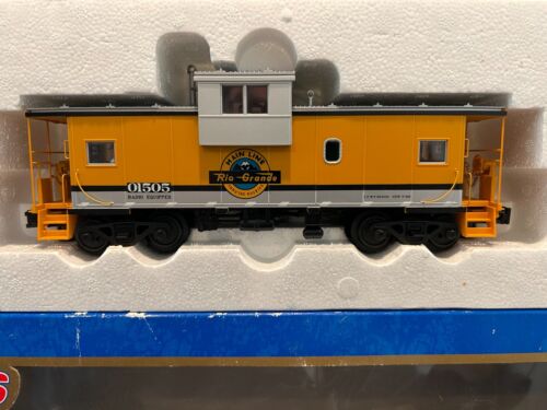 🚂Atlas O 6614-2 Rio Grande Extended Vision Caboose w/Flashing Light NIB - Picture 2 of 4