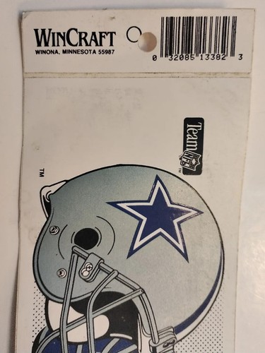 Vintage Dallas Cowboys NLF WinCraft Bumper 12" Sicker - Picture 2 of 4