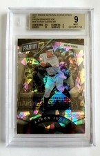 2017 PANINI NATIONAL VIP ICE PRIZM AARON JUDGE RC! 1/25! BGS 9! 1/1! FIRST ONE!