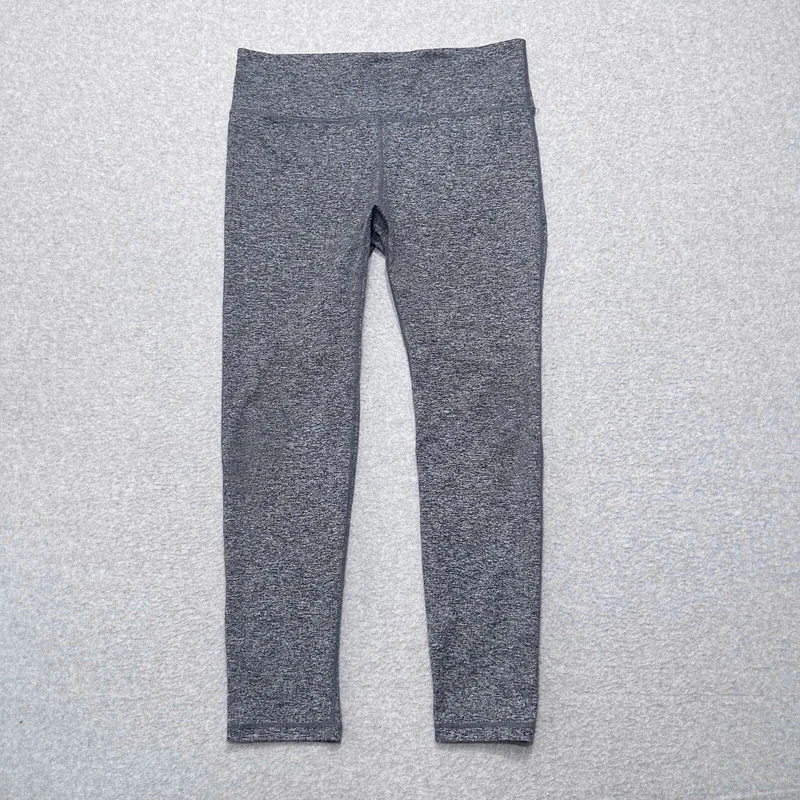 vuori heather performance crop stretch gym yoga leggings