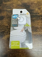 Safety 1st OutSmart Toilet Lock, White, 1 Count Pack of 1 New in box 