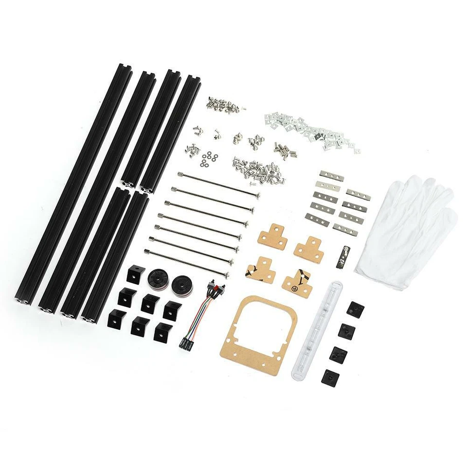 PC Open Frame Case DIY Mini Aluminum Alloy ITX ATX Frame for PC Computer Desktop - Image 3 of 4