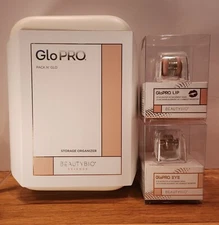 BeautyBio Glopro Eye Attachment, Lip Attachment & Storage Organizer.