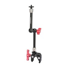 9.8 Inch Adjustable Articulating Magic Arm Super Crab Clamp Red Lock 3055