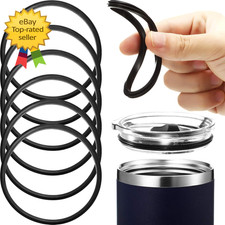 Replacement Rubber Lid Seals 6 Pack O Shape Gaskets for 10 to 20 Oz Tumblers