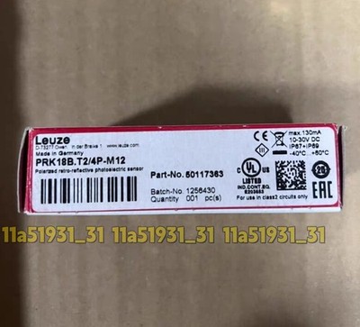 1PCS NEW For Leuze PRK18B.T2/4P-M12 50117363 photoelectric sensor Fast Delivery