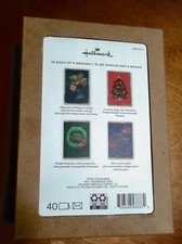 Asortyment kart świątecznych w pudełku (łącznie 40 kart i koperty)