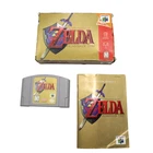 N64 Legend of Zelda: Ocarina of Time (Nintendo 64, 1998) w/ Box & Manual