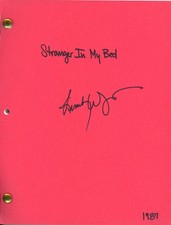 Stranger In My Bed Script Signed by Lindsay Wagner