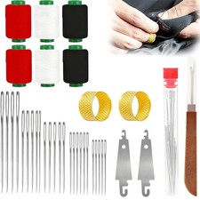 37Pcs Steel Sewing Needles Kit, Big Eye Steel Sewing Needles Kit, Steel Needles