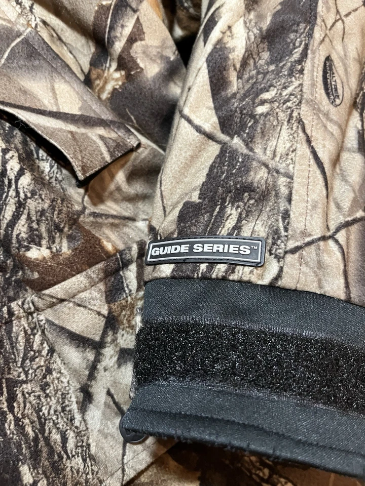 Gander Mountain Guide Series XXL TecH2O Camo Hunting Jacket Waterproof Insulated - Image 3 of 4