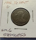 Photo of a 1806-P Half Cent from an eBay listing that sold on Jul 10, 2026