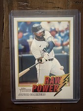 2026 Topps Heritage - Raw Power Junior Caminero #RP-JCA