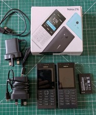 Nokia 216 Two black mobile phones