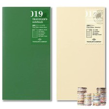 Traveler's Notebook Refill Set   017 Monthly  019 Weekly Memo  Bonus Ran