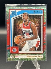 2024 Donruss Alexandre Sarr Choice Dragon SSP RARE Rated Rookie Wizards No.215🔥