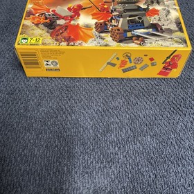 LEGO Castle Ninja 3051 Blaze Attack 100% Complete W/Box & Instructions 