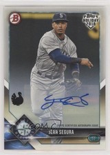 2018 Topps Holiday Bowman Auto Turkey 20/35 Jean Segura #TH-JSE Auto 5l1