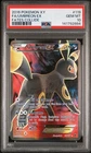 2016 POKEMON XY FATES COLLIDE #119 FULL ART/UMBREON EX PSA 10