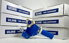Lot of 6 Uline H-325 3" Comfort Grip Tape Dispensers New