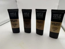 MAKE UP FOR EVER MATTE VELVET SKIN FOUNDATION 24H 30ML/1OZ (CHOOSE SHADES)