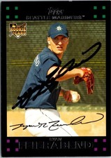 Ryan Feierabend signed Baseball Card (Seattle Mariners) 2007 Topps Rookie #291. rookie card picture