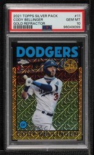 2021 Topps Silver Pack 1986 Chrome Baseball Gold /50 Cody Bellinger PSA 10 13c1