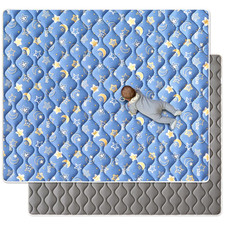 Odorless Premium Foam Baby Play Mat 71" X 59", Extra Large Activity Playmats For