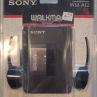 Sony Walkman WM-A12 Portable Cassette Player Black Headphone Jack