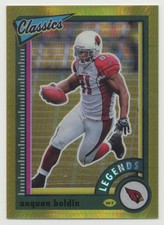 Anquan Boldin 2022 Panini Classics H2 Timeless Tributes Premium Gold /99 #144