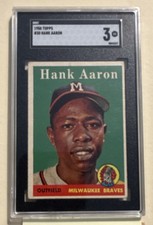 1958 Topps - Hank Aaron #30 for sale | eBay