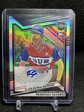 2022 Panini Elite Extra Edition - Francely Silverio #188 Signatures (AU, RC)