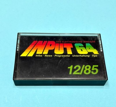 Input 64 - Das elektronische Magazin 12/85 Commodore C64 Kassette